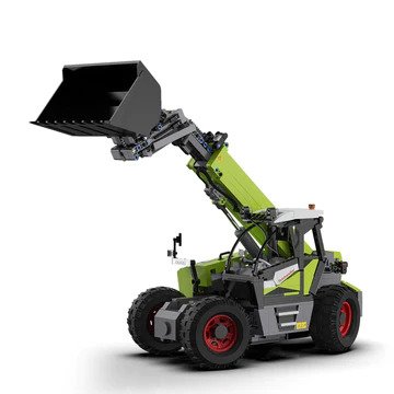 CaDA Loader Telehandler Brick Building Set