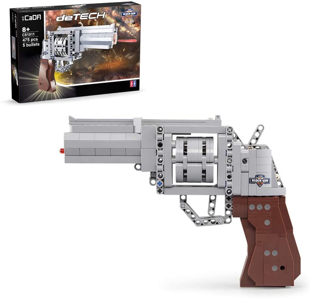 CADA MODEL REVOLVER BRICK BUILDING SET