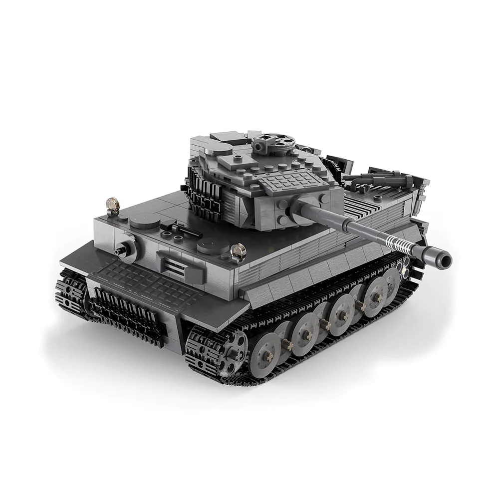 CaDA Masters WWII German Tiger Tank Remote Controlled Brick Building