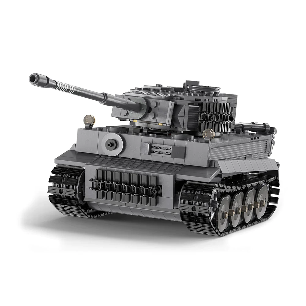 CaDA WWII German Tiger Remote Controlled Brick Building Set