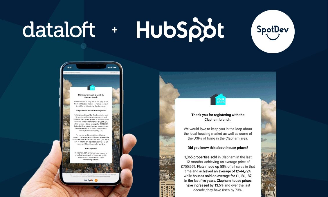 Dataloft + Hubspot with SpotDev >