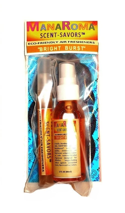 MANAROMA® Eco-Friendly 'Bright Burst' Air Freshening Kit -- NEW--
