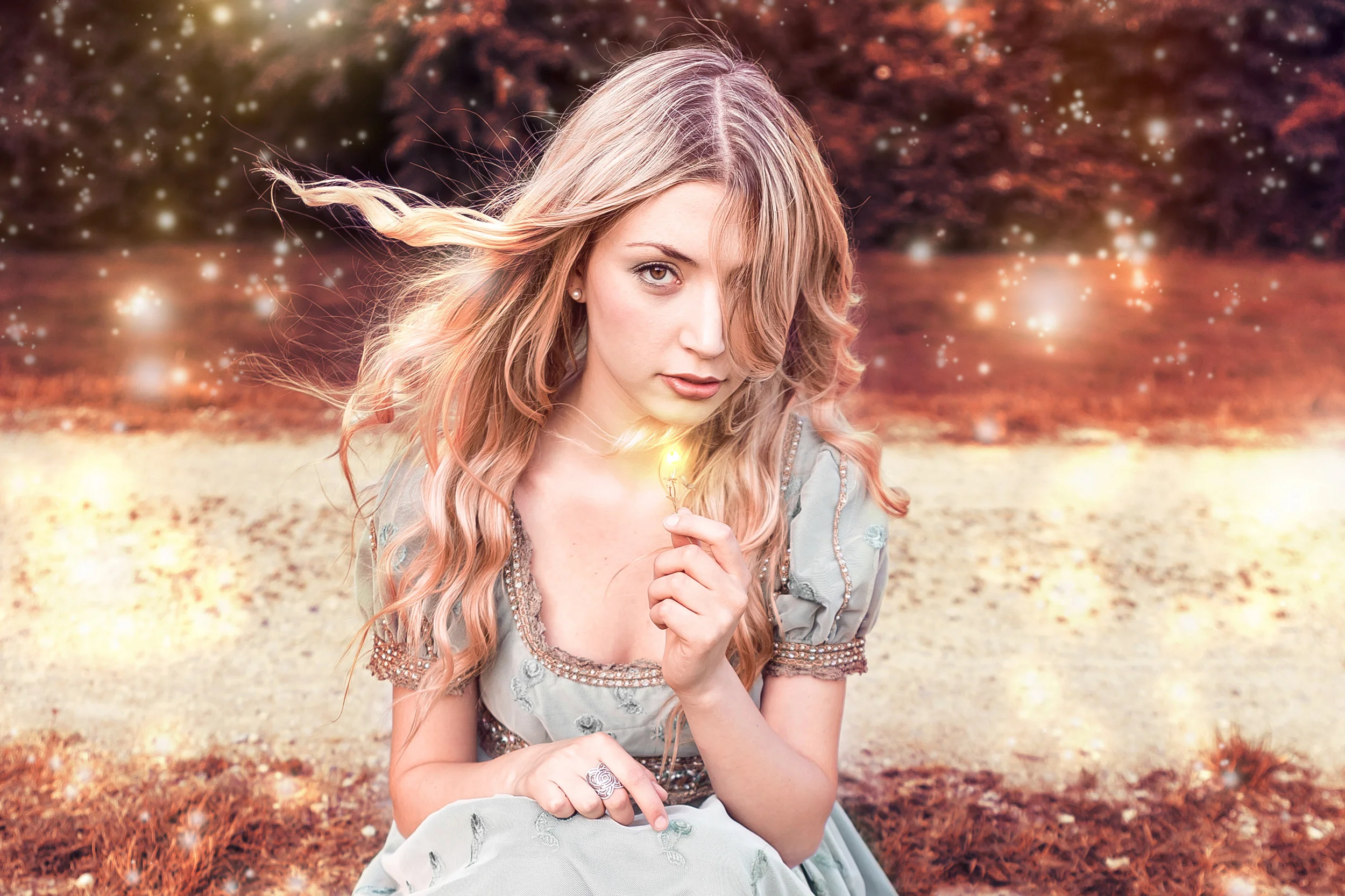 Ritratto fantasy: la fata dei boschi