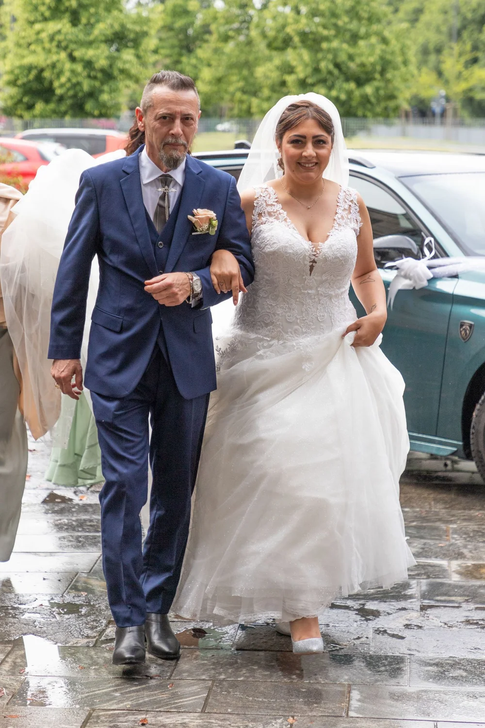 Foto di matrimonio a colori