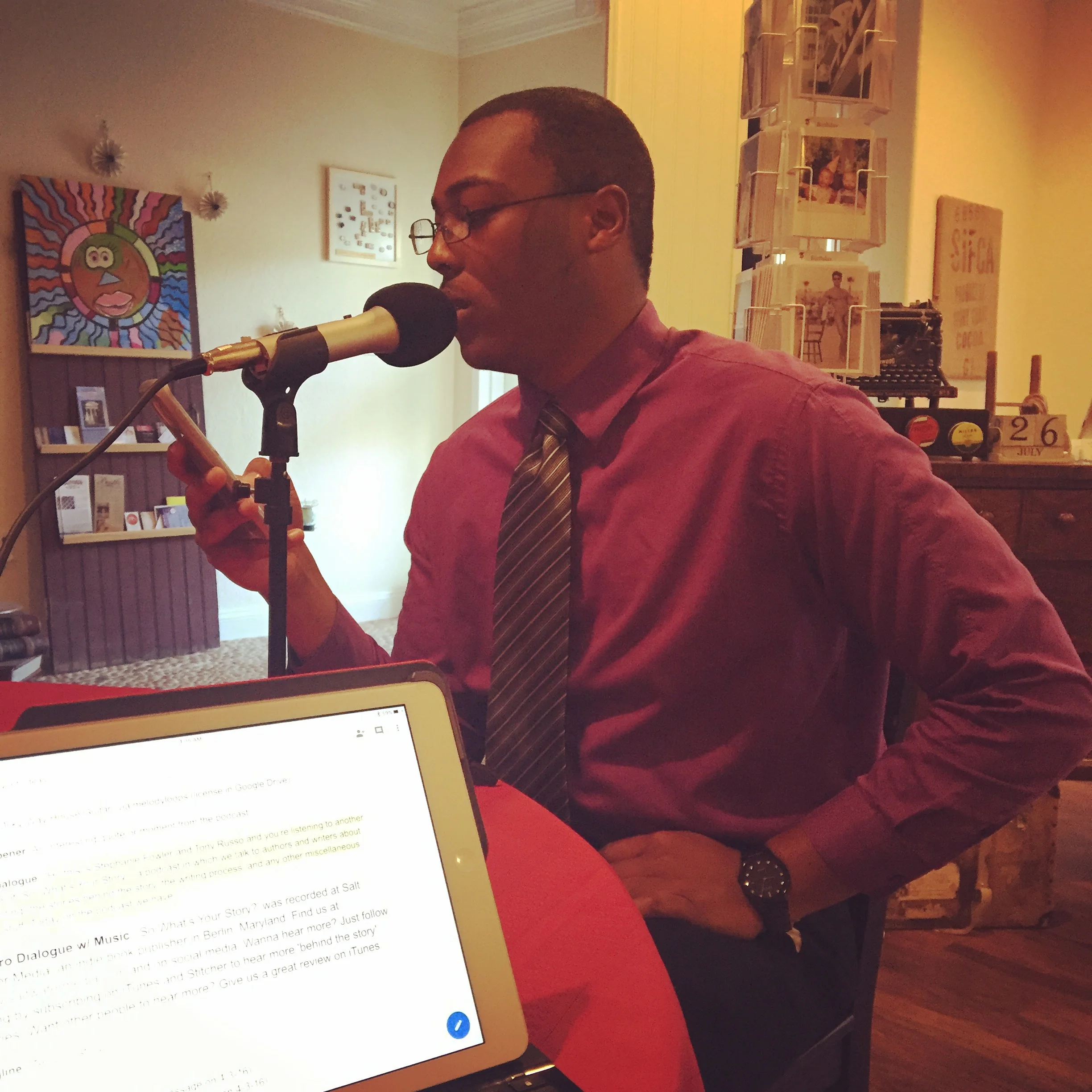 Jamaad reads from his new novel, Uncivil Unity .