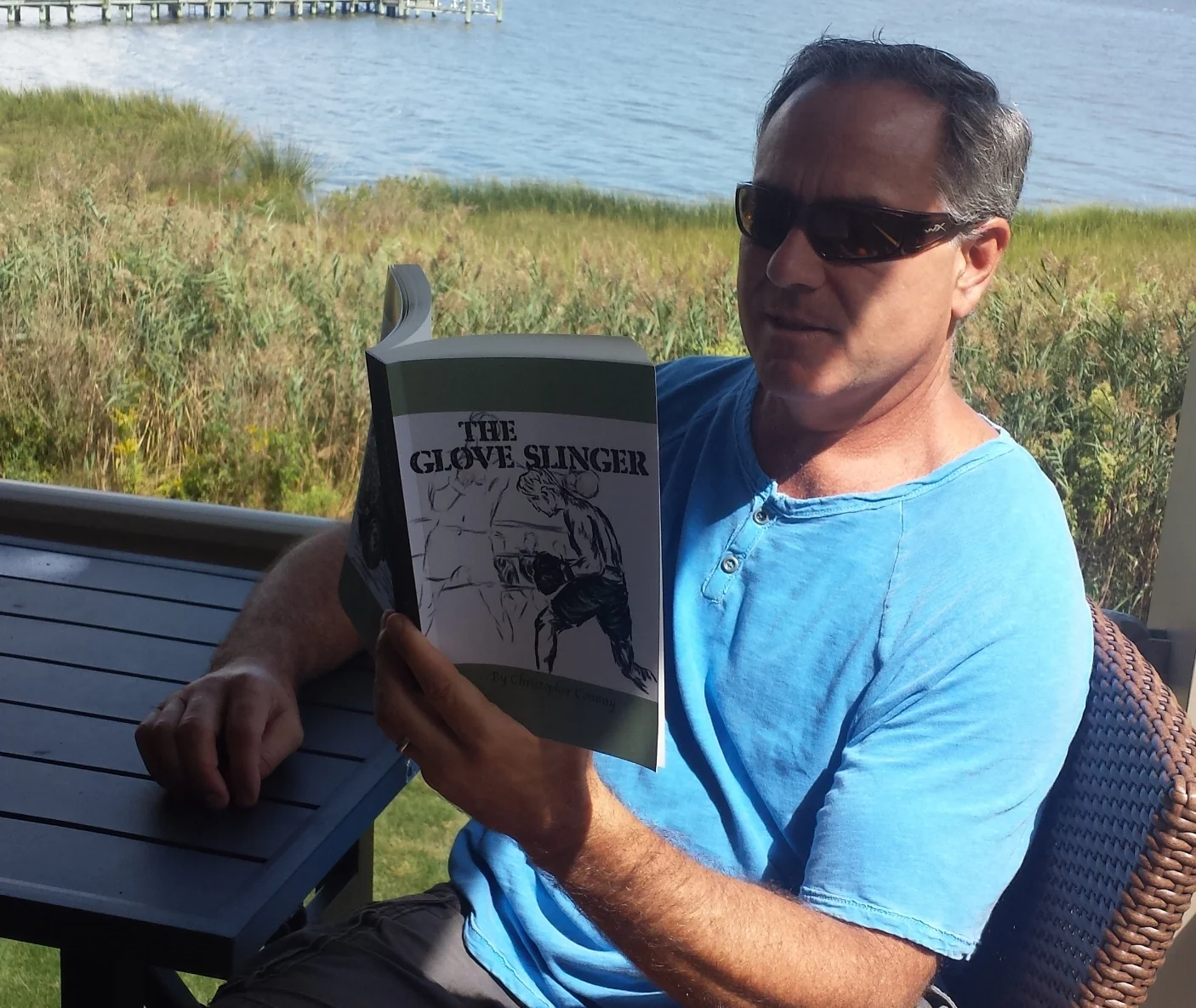 CHRIS CONWAY: From Golden Gloves boxing to the arena of World War 2, this author found one heck of a story.