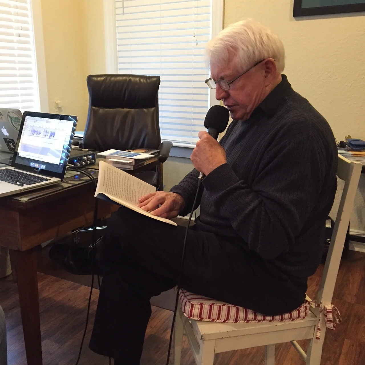 Frank reads an excerpt from a story from his new collection, First Time.