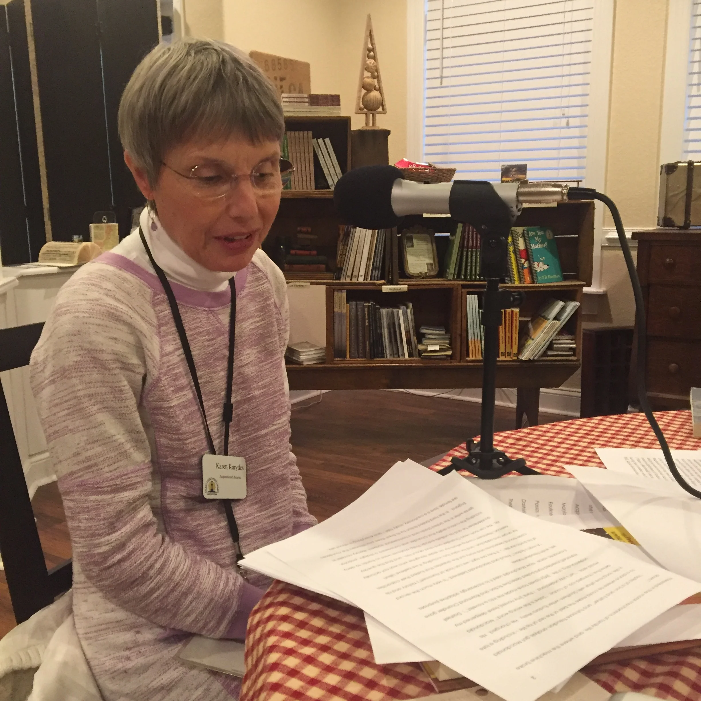 KAREN KARYDES: One hard-working librarian takes on the minds behind some of the best hard-boiled detective novels.