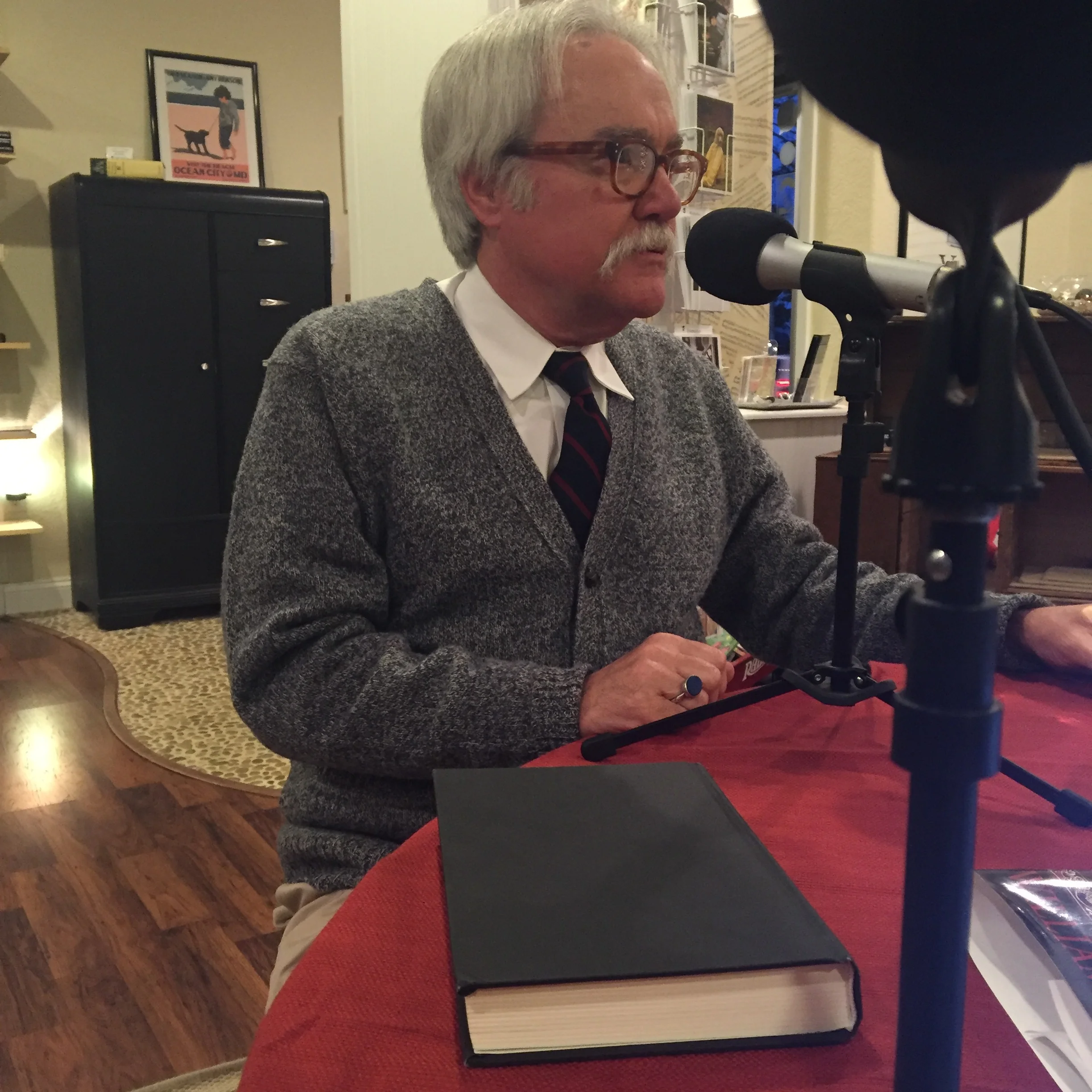 Bill Peak talks about his novel, The Oblate's Confession .