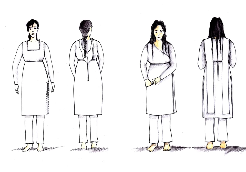 Diseño de vestuario de Víctor López para El Jardín del Origen