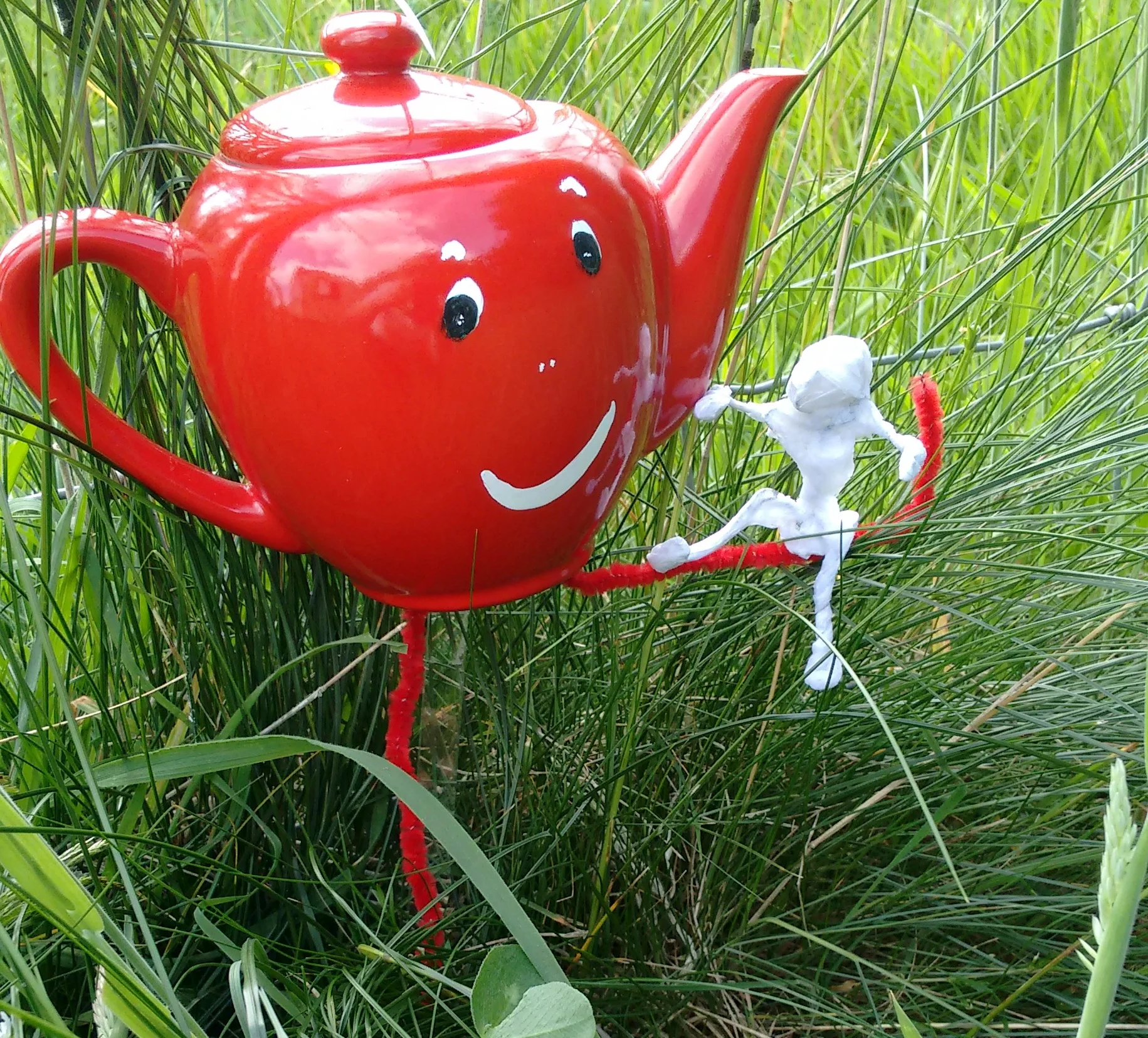 Could we be living metaphors? Try being a little teapot!