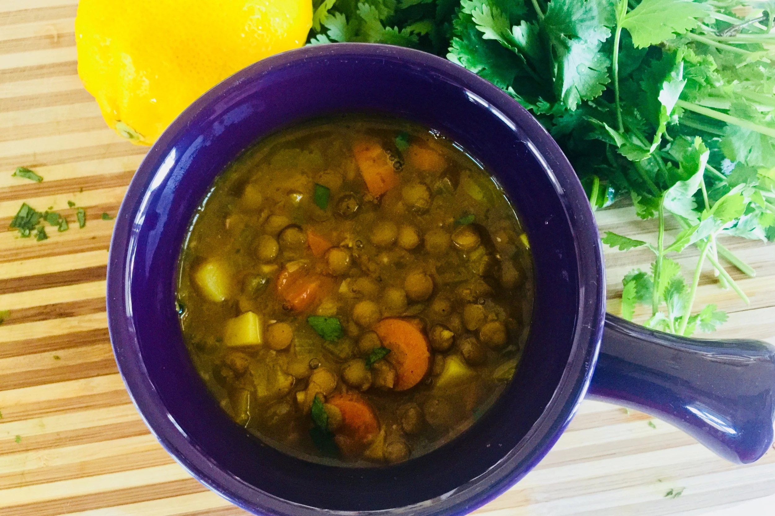 Curried Lentil Soup
