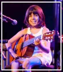 “The way you teach me how to play guitar and piano is fun and I learn a lot. I really look forward to my lessons and if I miss them, I get sad!” –Sophie (age 10)