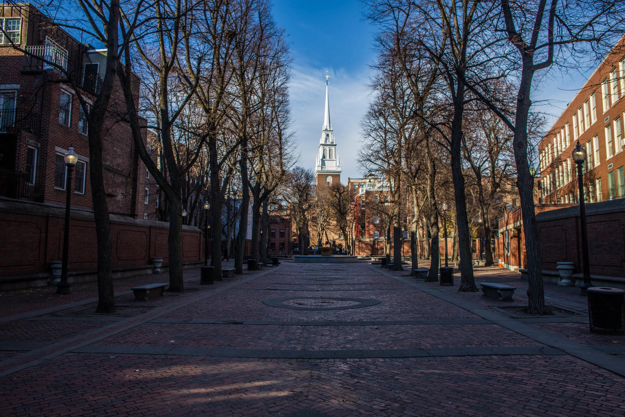 The Mall and The Old North Church
