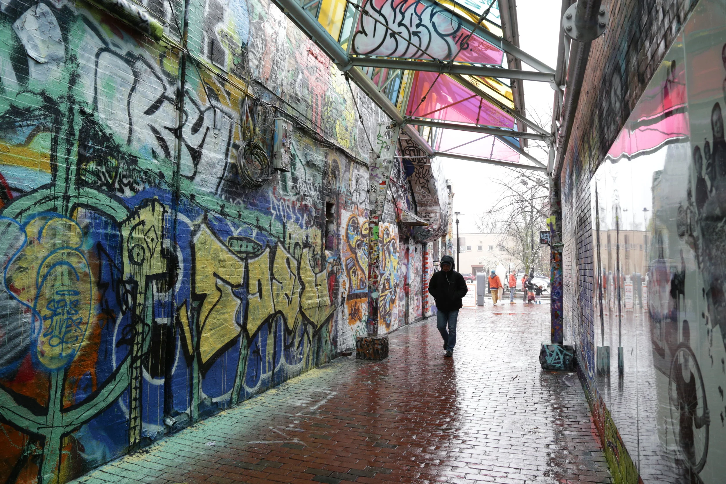 Graffiti Alley April 21st.&nbsp;  Photo by Jed Xu&nbsp; 