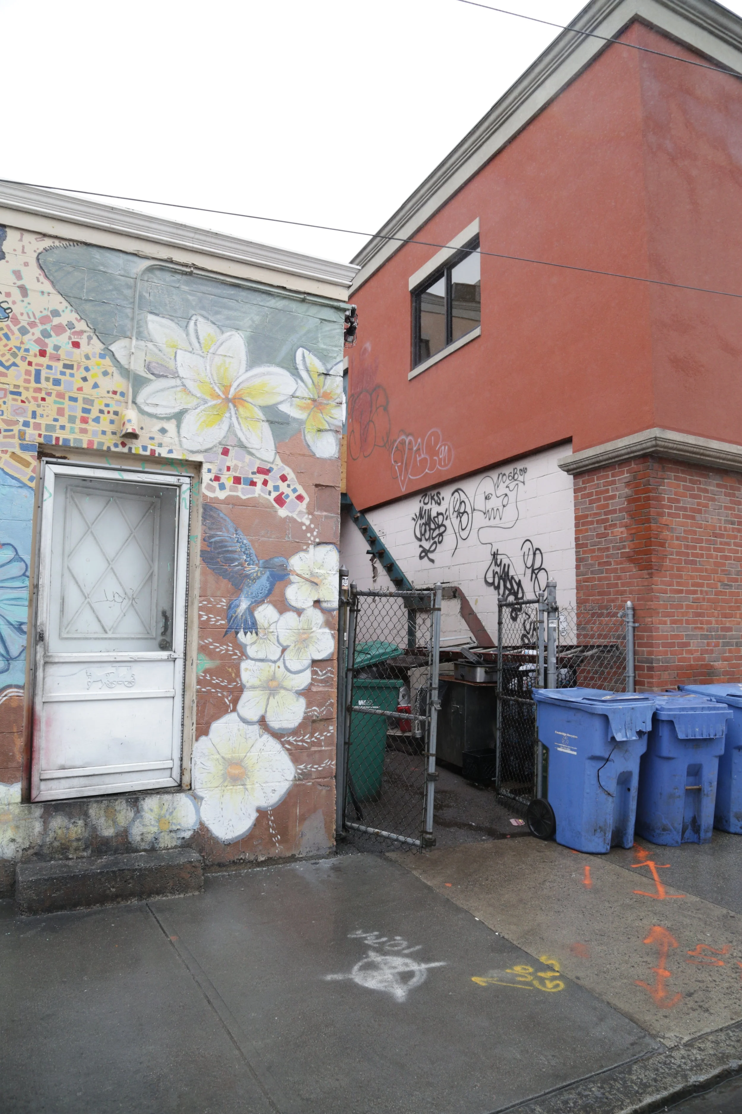  Art and Graffiti everywhere in this town.  Photo by Jed Xu 