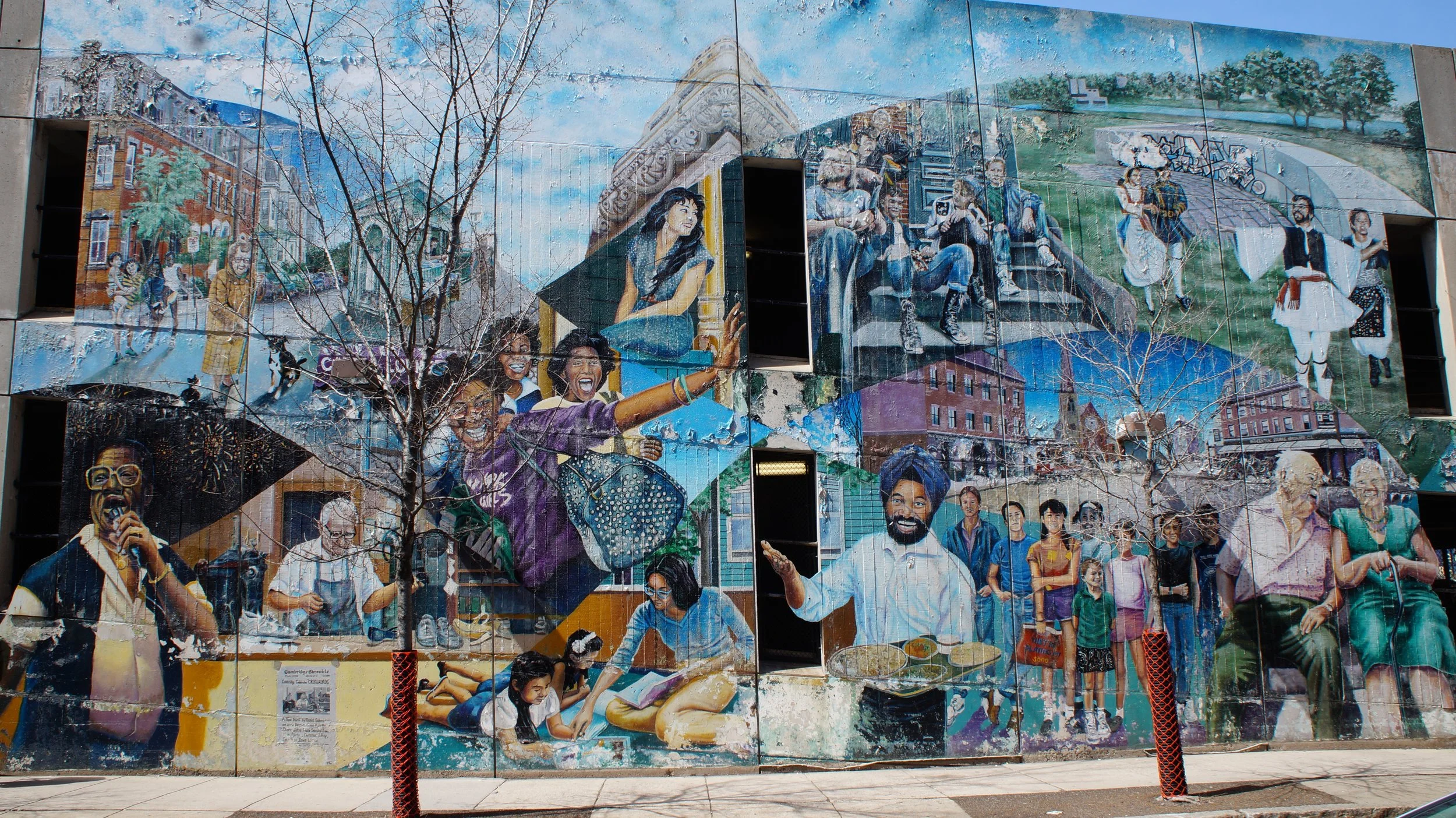  Crossroads by Daniel Galvez located on 48 Pearl Street. For more information go to History tab.  Photo by Quinn Madden&nbsp; 