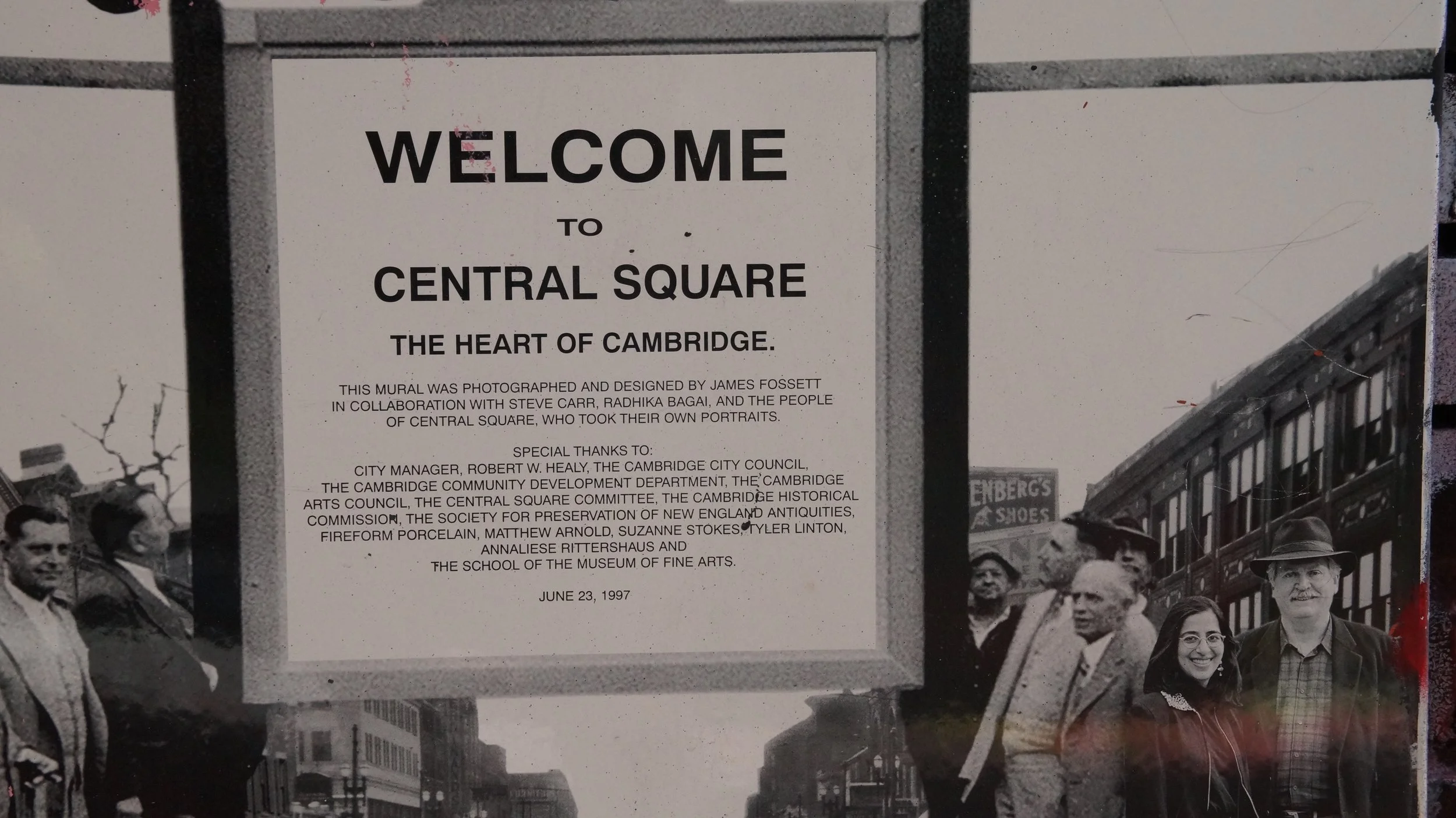  Welcome to Cambridge Central.  Photo by Quinn Madden&nbsp; 