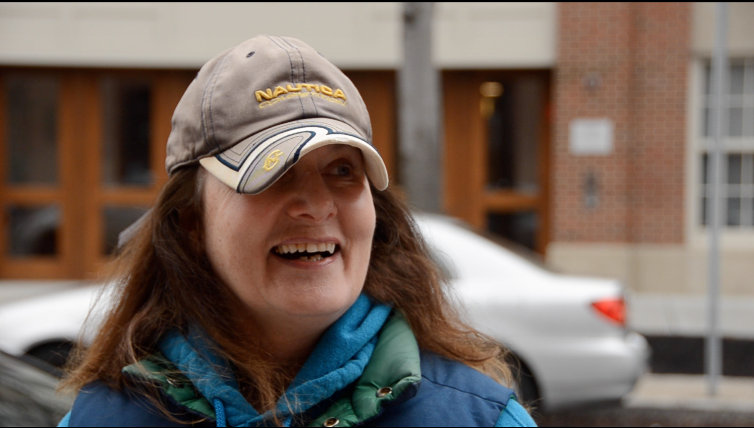 Karen McHugh in the Charlestown Navy Yard Credit: Emily McDonnell