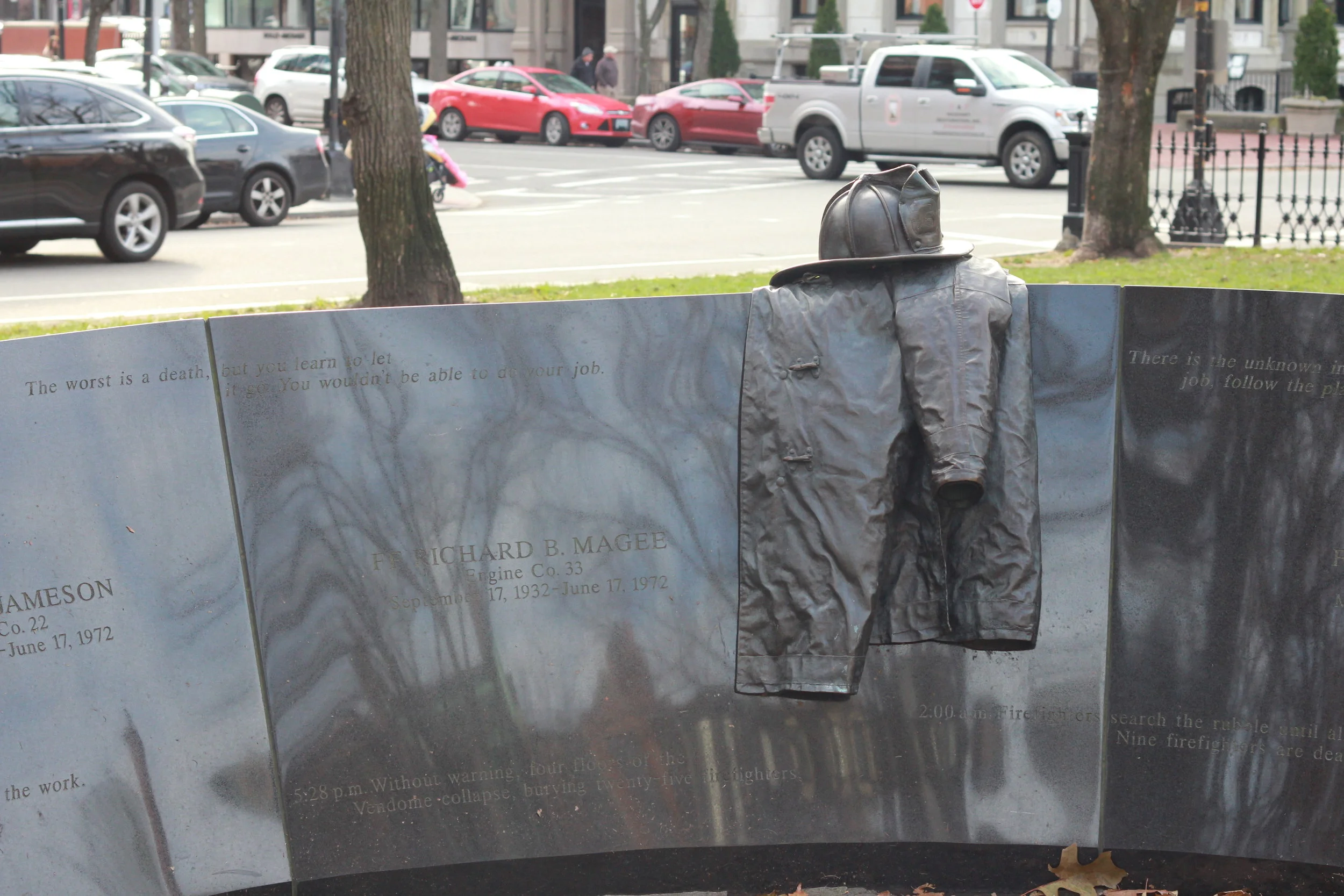 Vendome Hotel Memorial from 1972