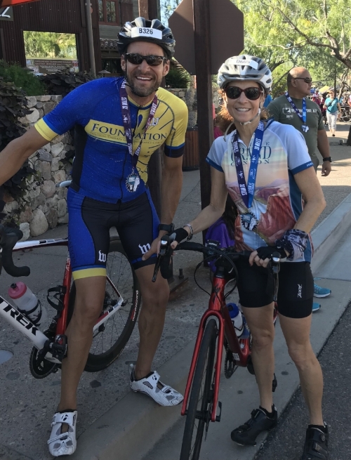 Matt & Caryn @ Tour de Scottsdale!