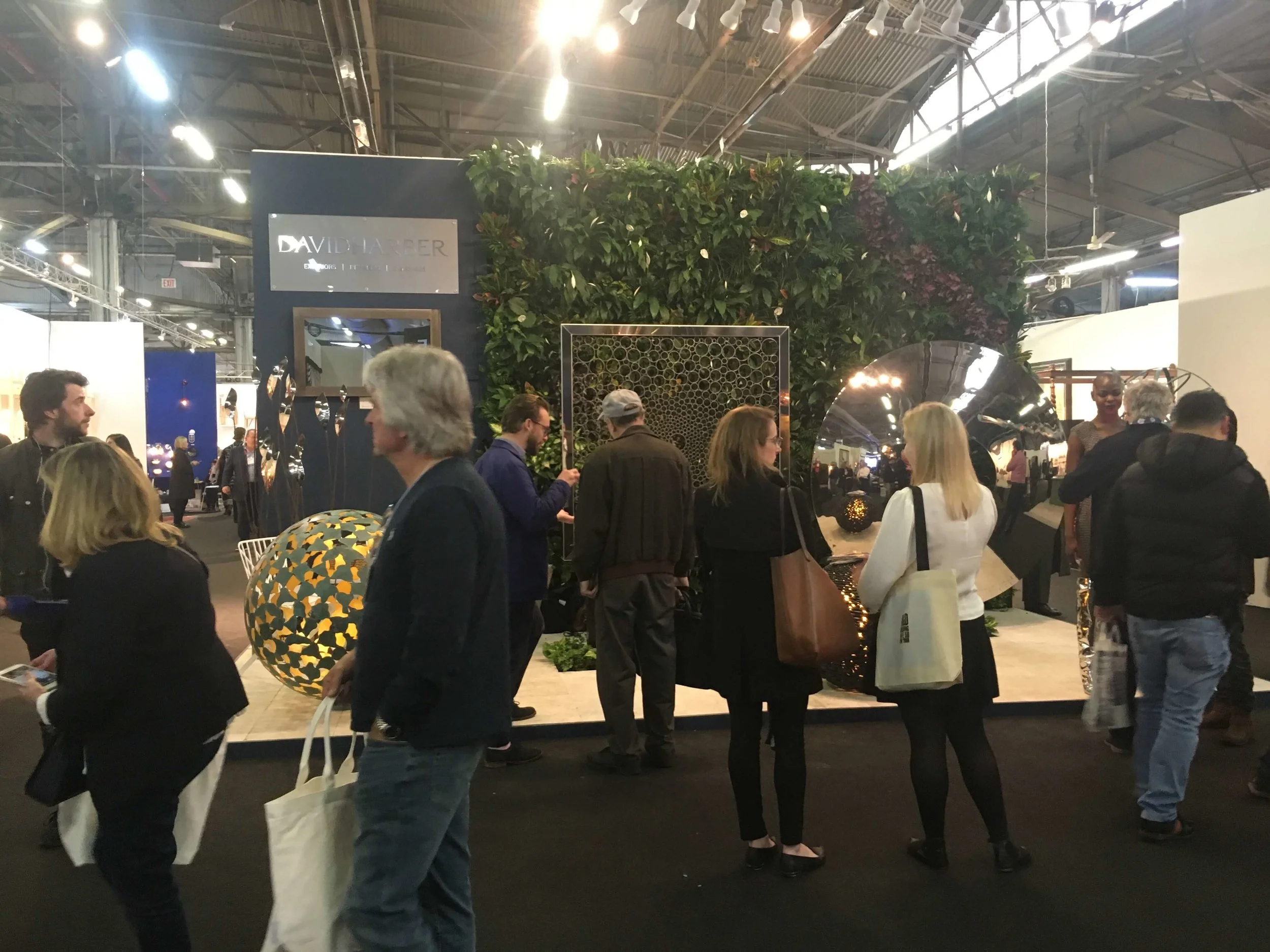 Meristem's Living Wall at New York's Premier Design Show Meristem Design