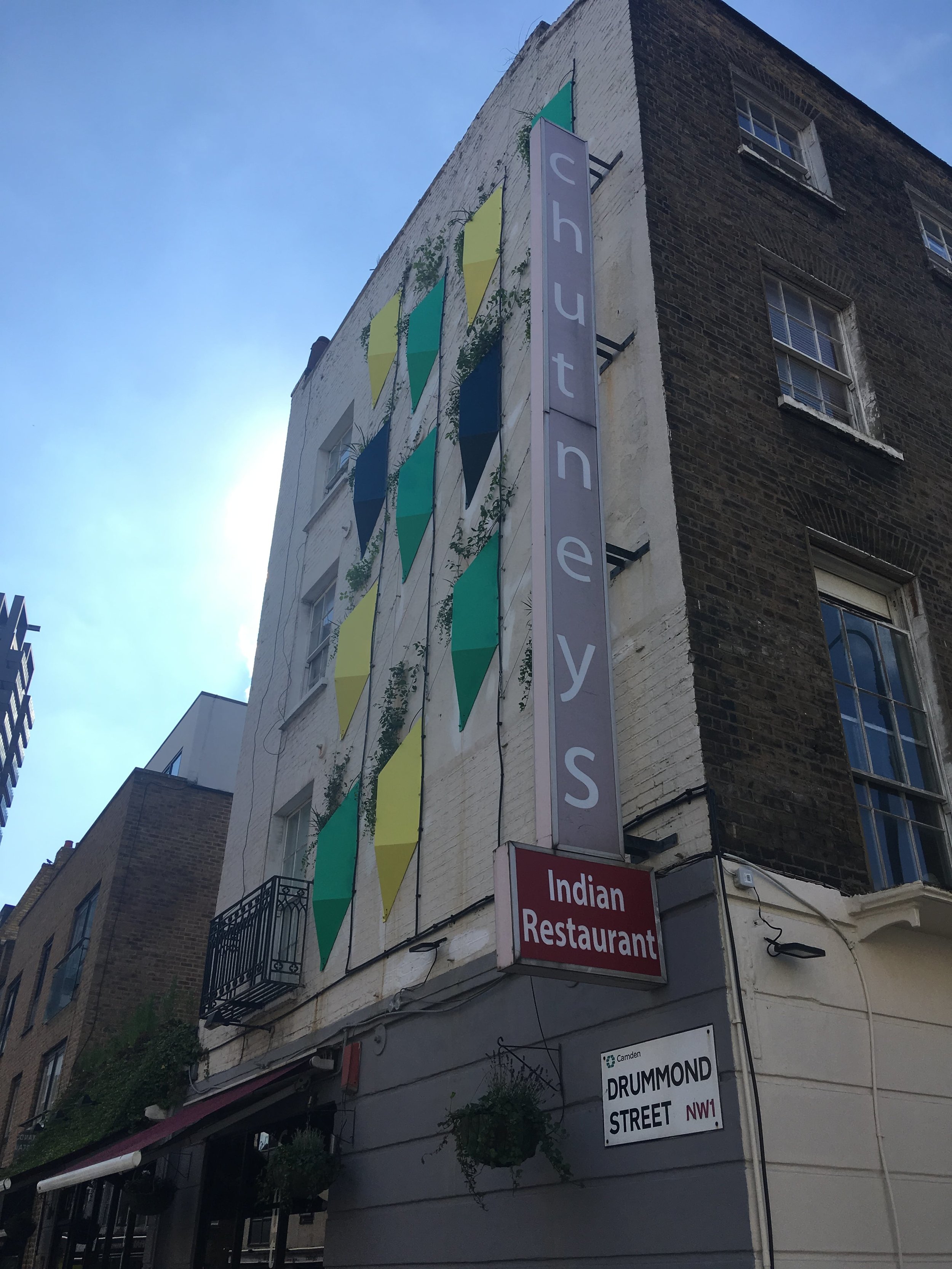 Meristem Design Planters with Trellis Euston London