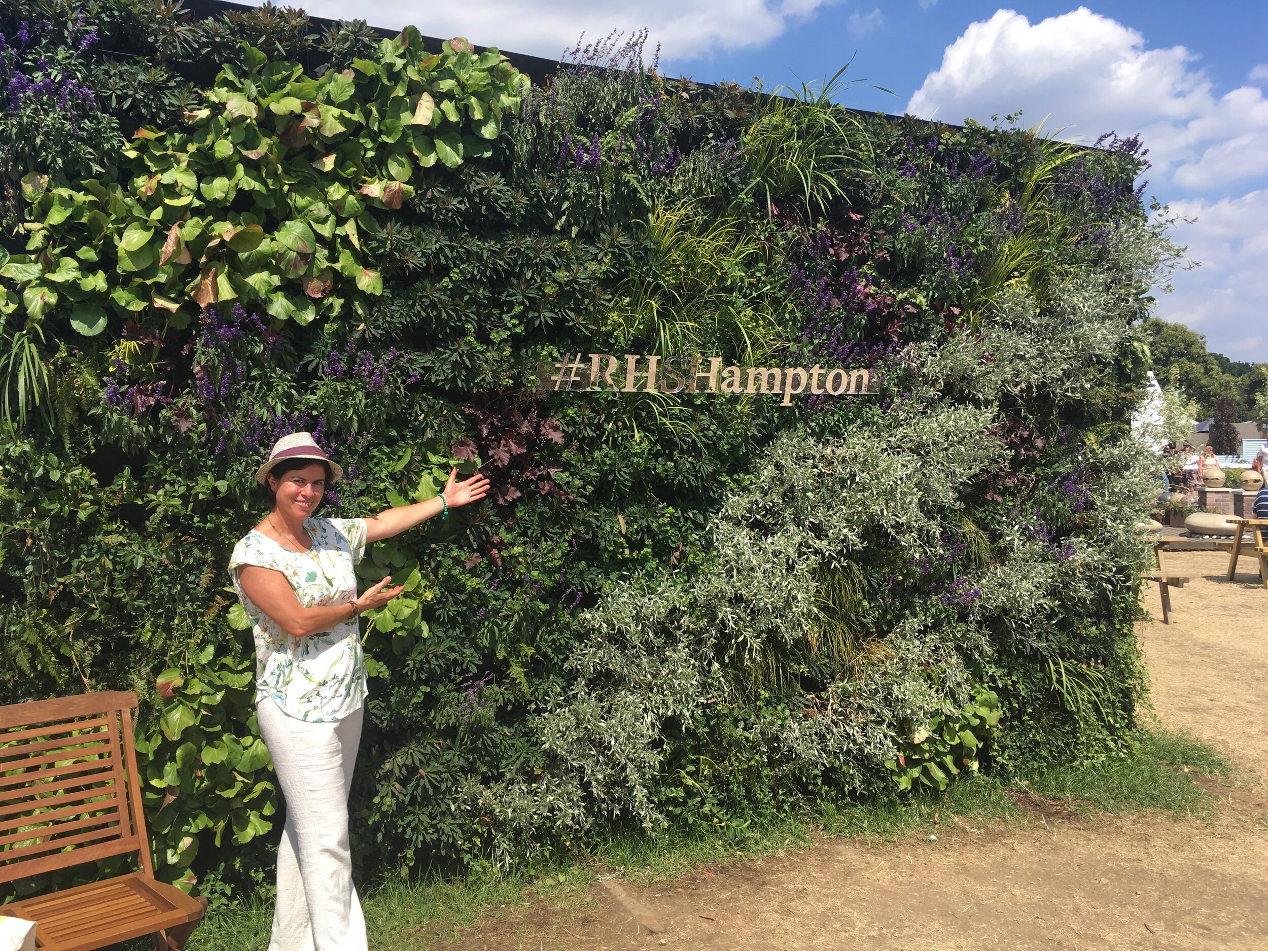 RHS Hampton Court Living Wall 