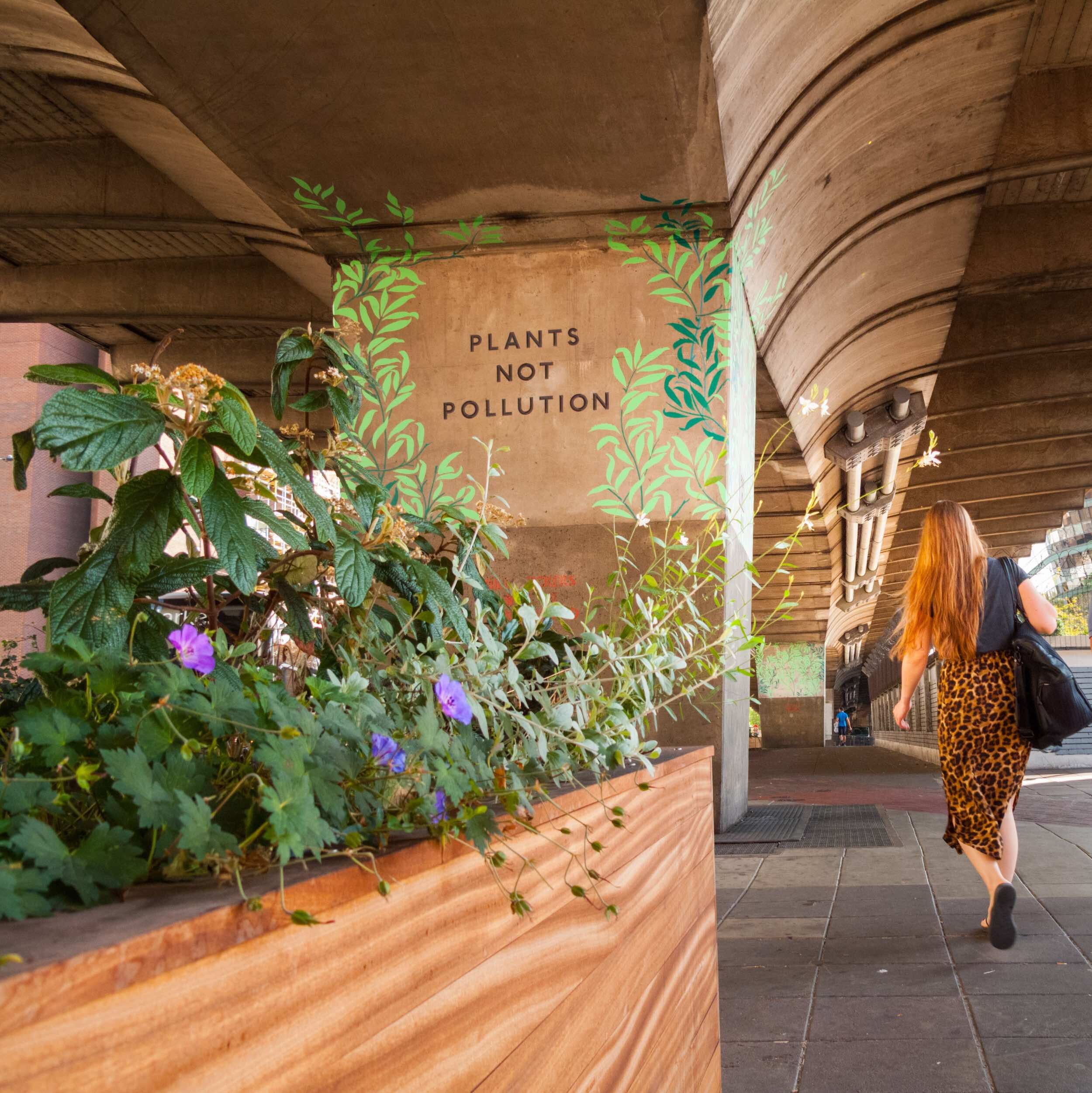 Hammersmith Flyover Planters