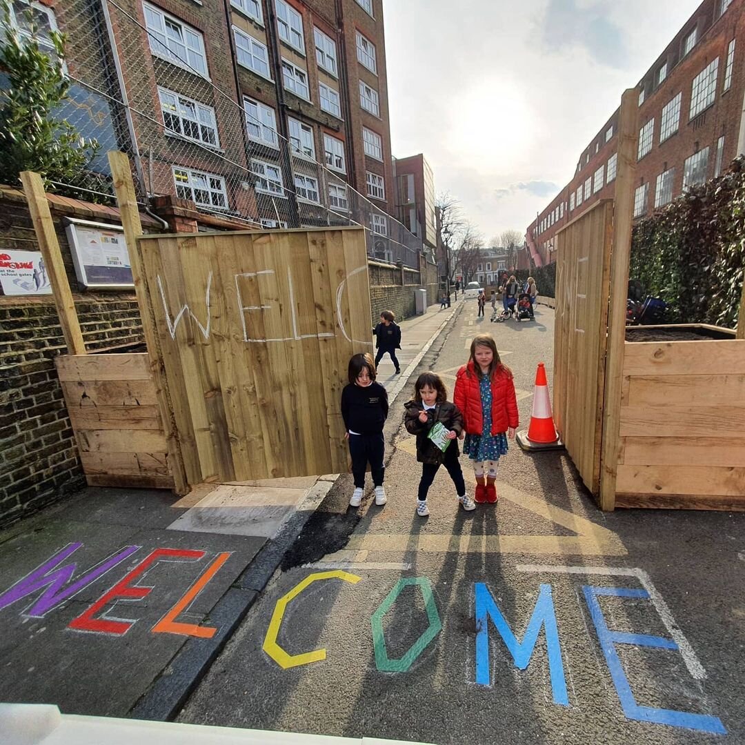 Our first Pop Up Playground and Crowd Funded Parklet in Tower Hamlets
