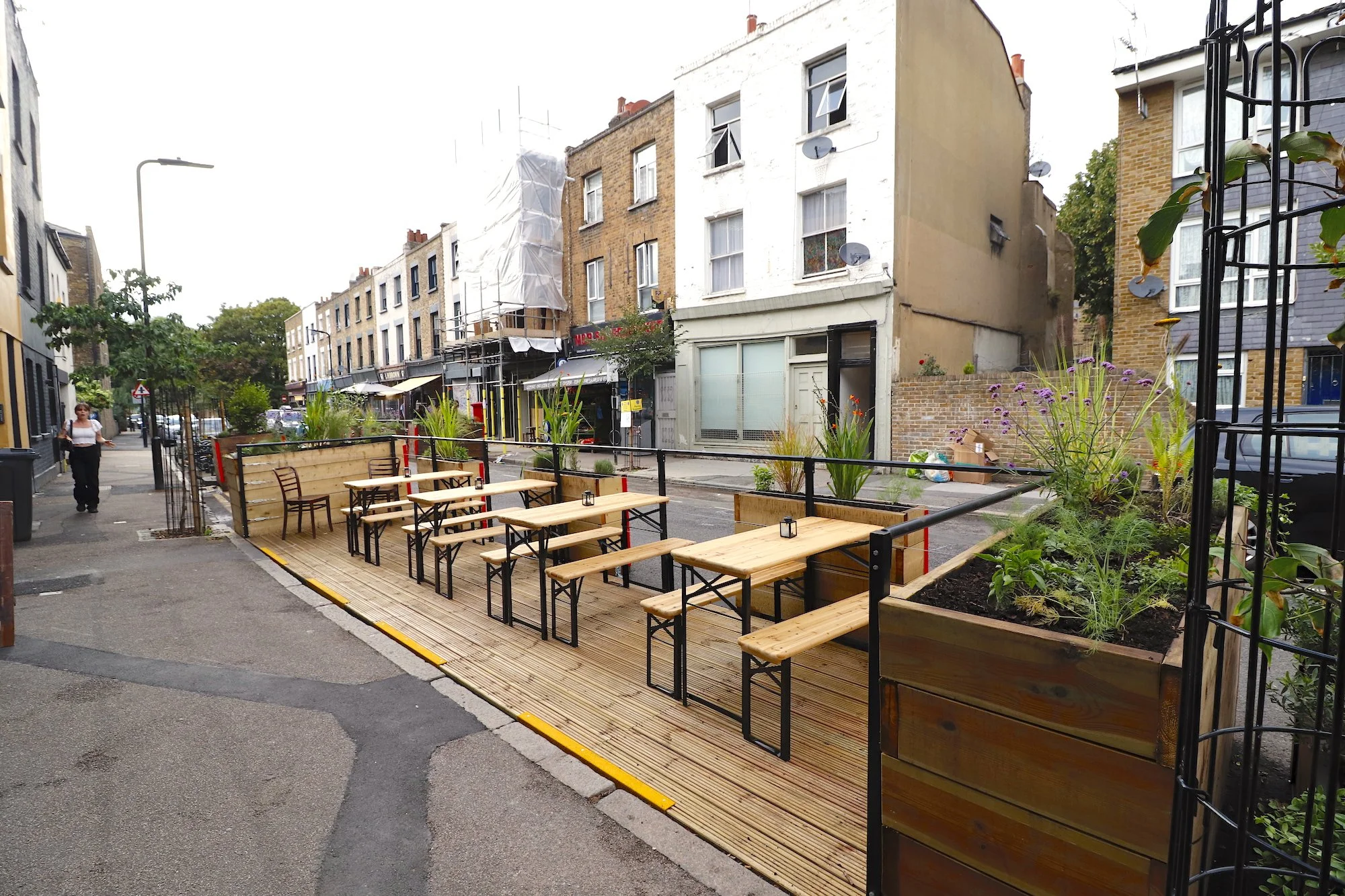 Meristem Design Hackney Parklet London