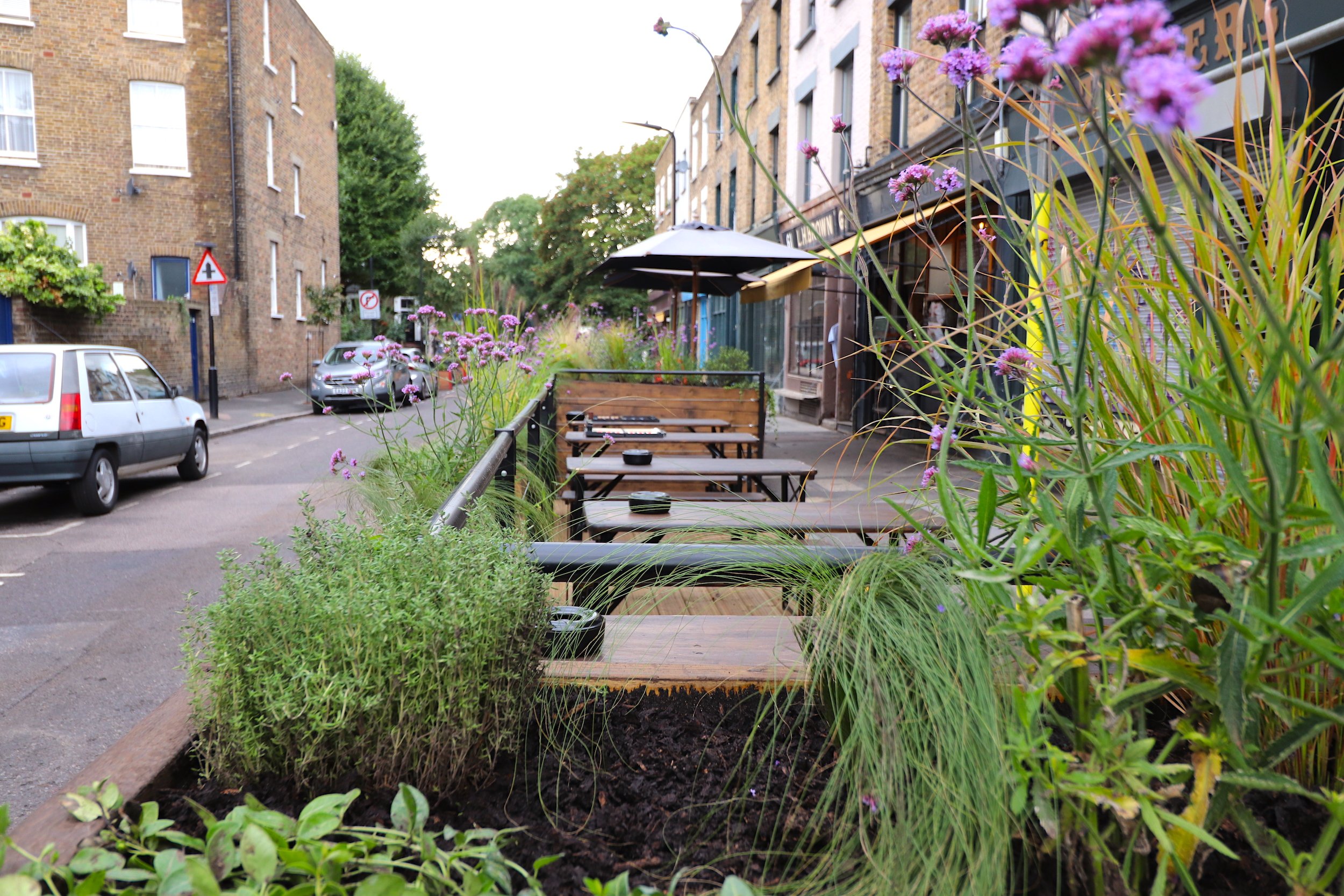 Meristem Design Hackney Parklet London