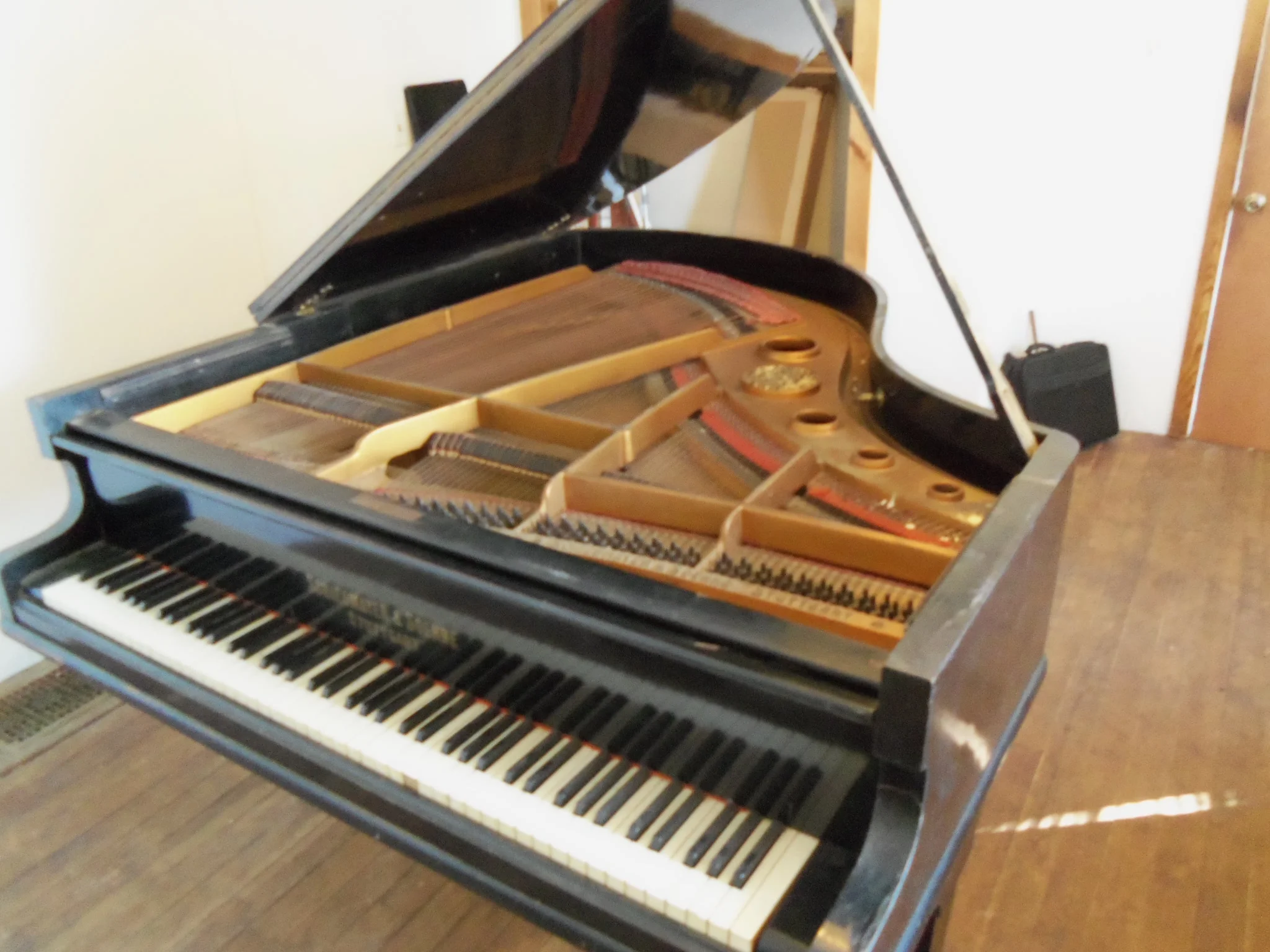 Sheidmier Grand Piano- before