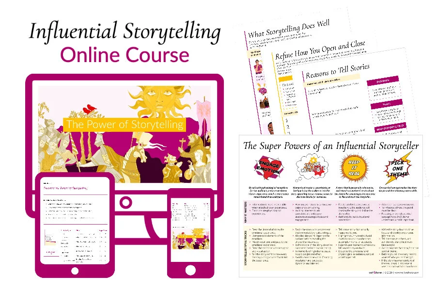 Influential Storytelling Online Course — Wolf & Heron