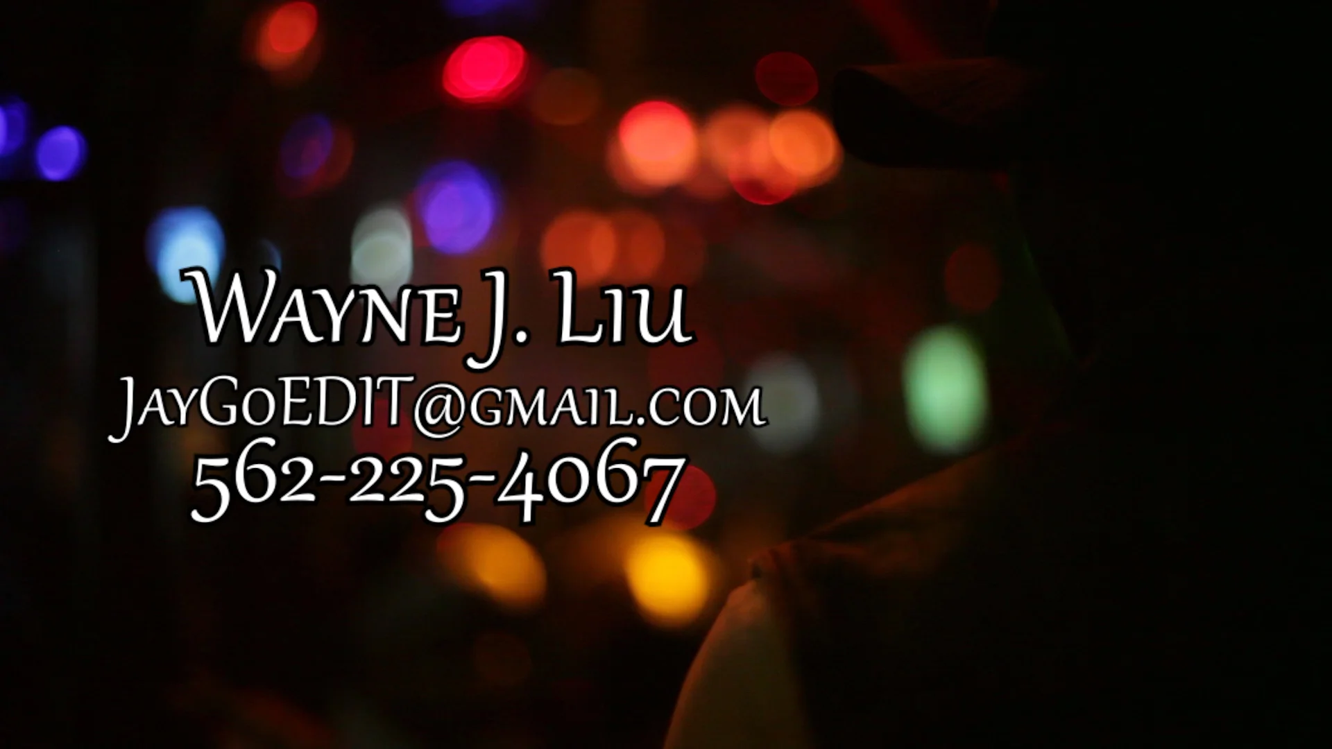 Promotional Editing Reel