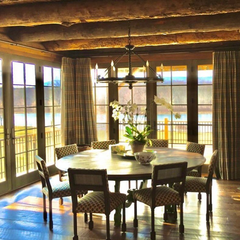 Upstate NY log cabin with @antonelliarchitects #buzzkelly #buzzkellyinteriors