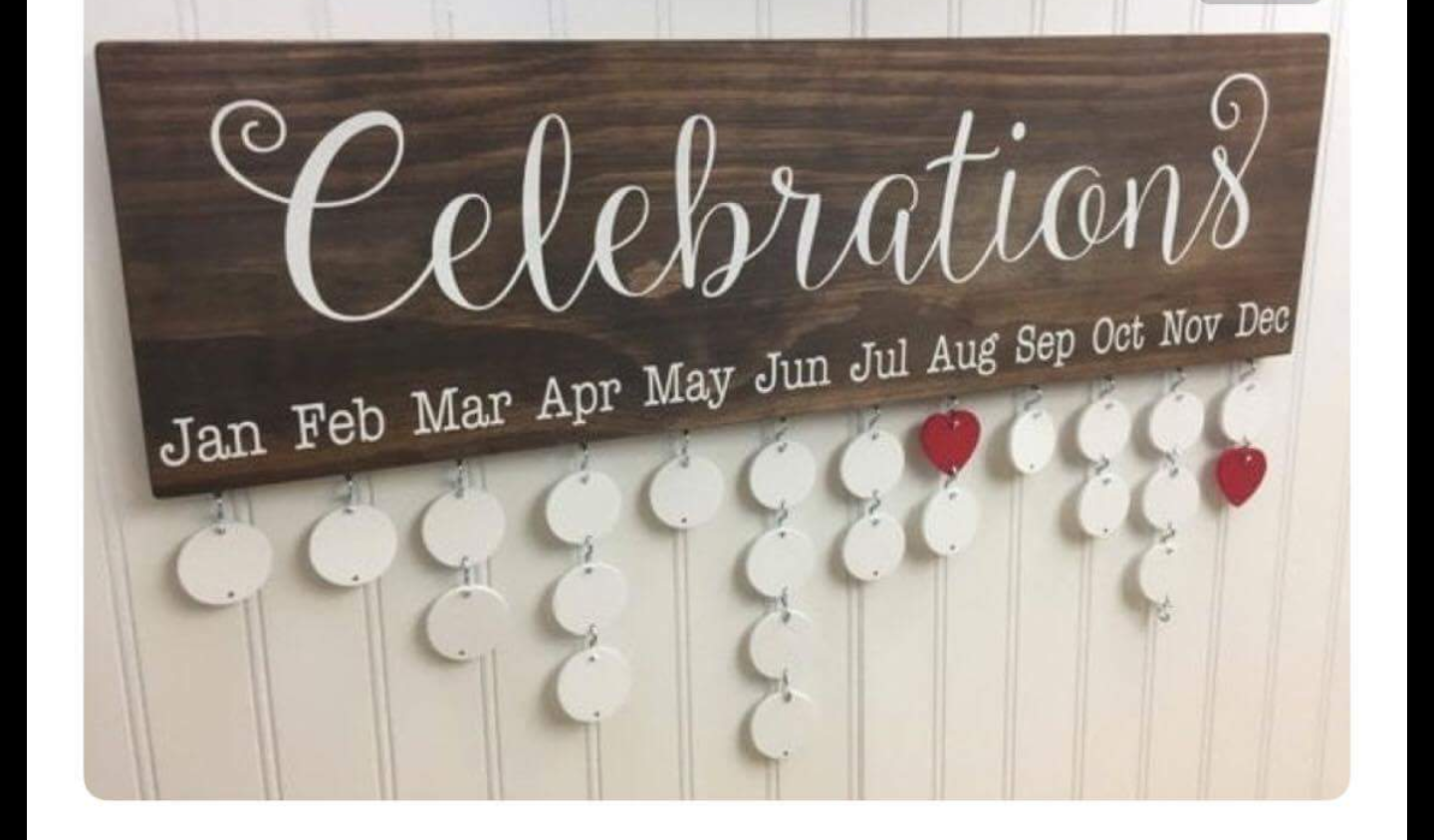 Celebrations Birthday Tracker