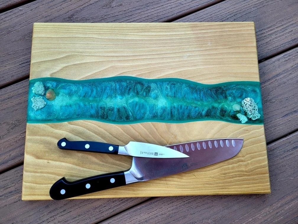 12/9 Epoxy Cutting Board/Cheese Board —