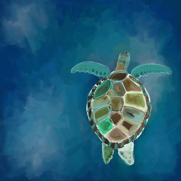 Swimming-Sea-Turtle-by-Cathy-Walters-Painting-Print-on-Canvas-OC59075.jpg