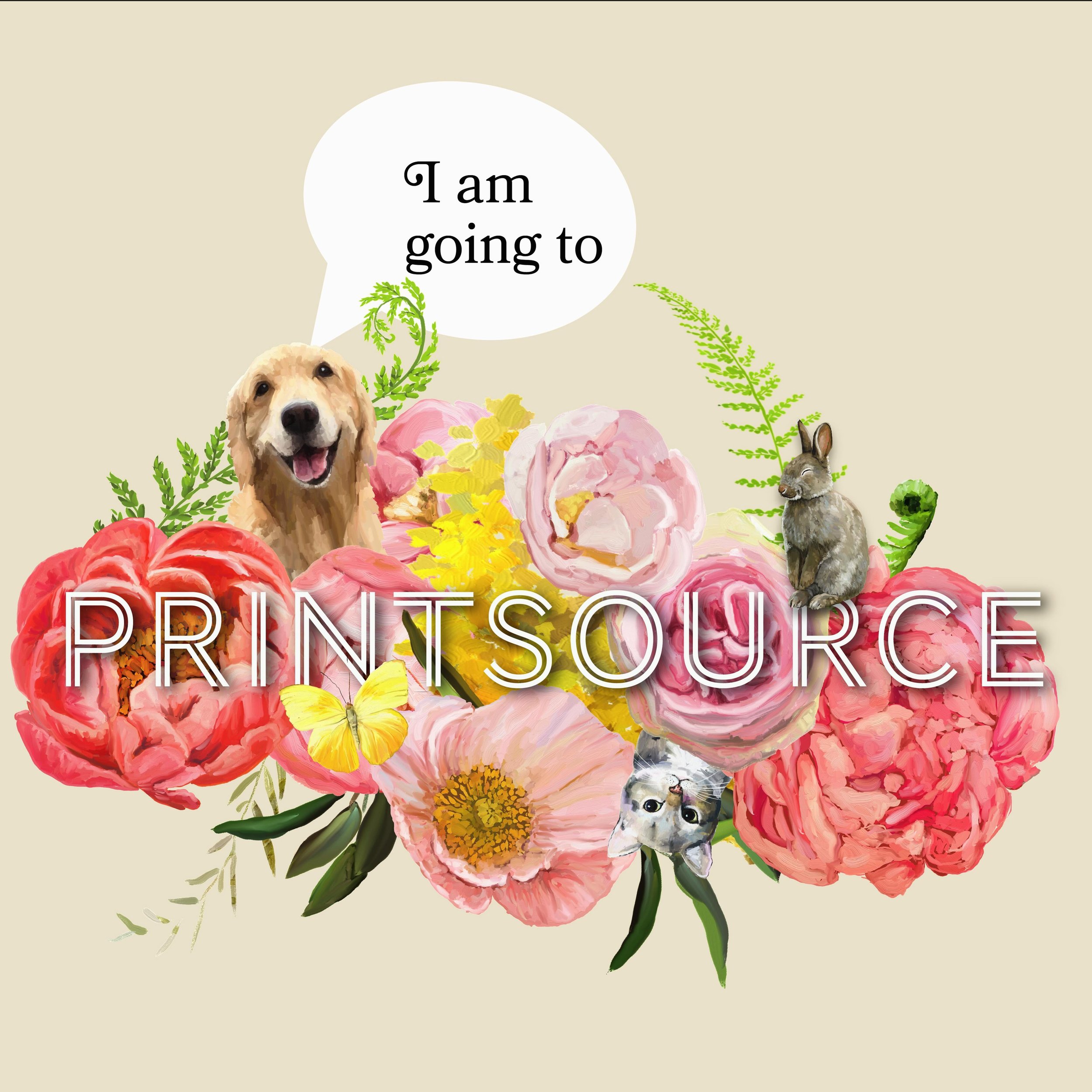 I am going to PRINTSOURCE!!!!!!!! AHHHHHH!!!!! If you don&rsquo;t know, @printsourceofficial is a tradeshow where artists and illustrators from around the world get to share their work with art directors and buyers. The next one is in July and we&rsq