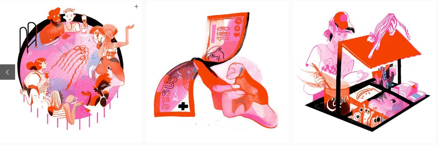 Molly Mendoza's Outer Space Paint Collection