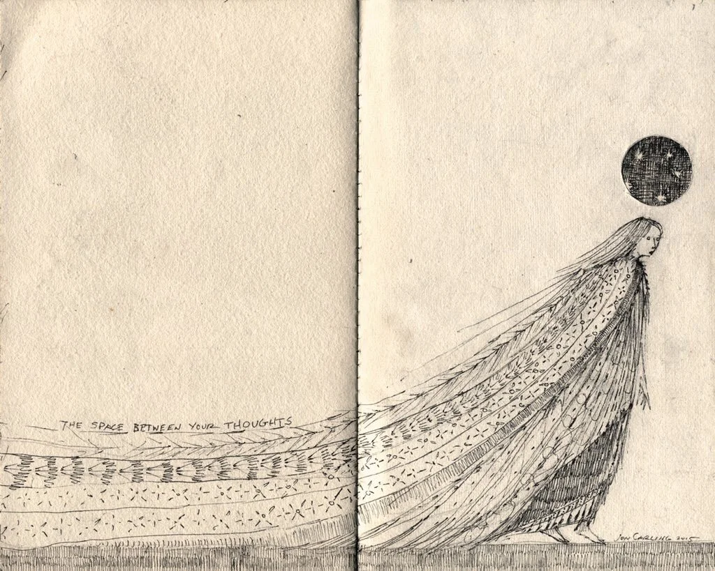 Jon Carling's Mythical Sketchbook Exhibits