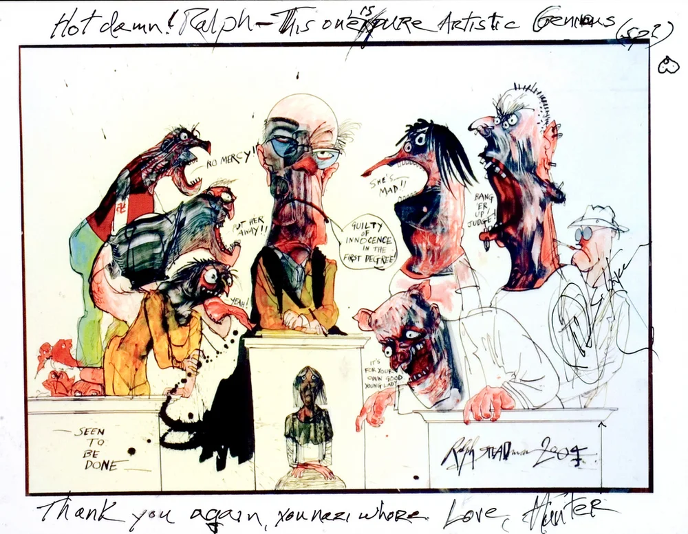 Ralph Steadman Rsc Ralph Steadman Interview