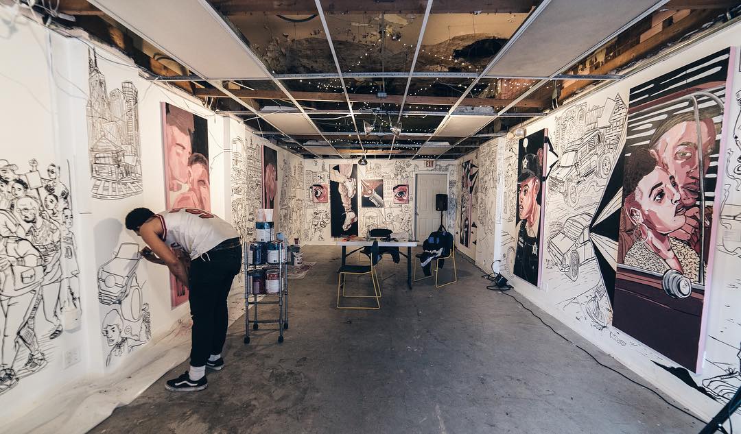 Artist: Langston Allston // Photo: Evan Brown