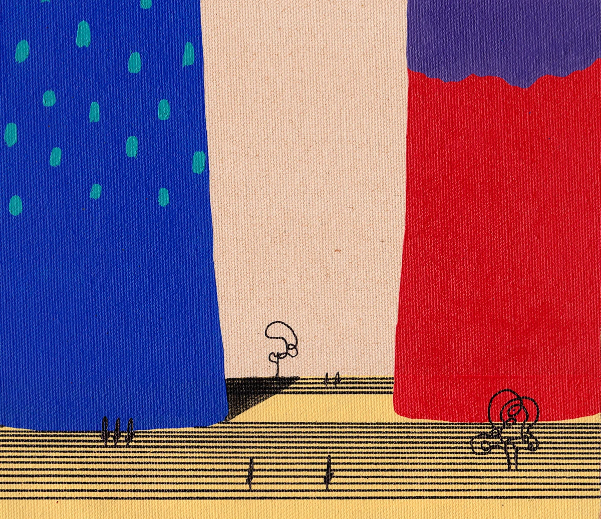 Zen Paint Shapes // An Interview with Artist David Esquivel