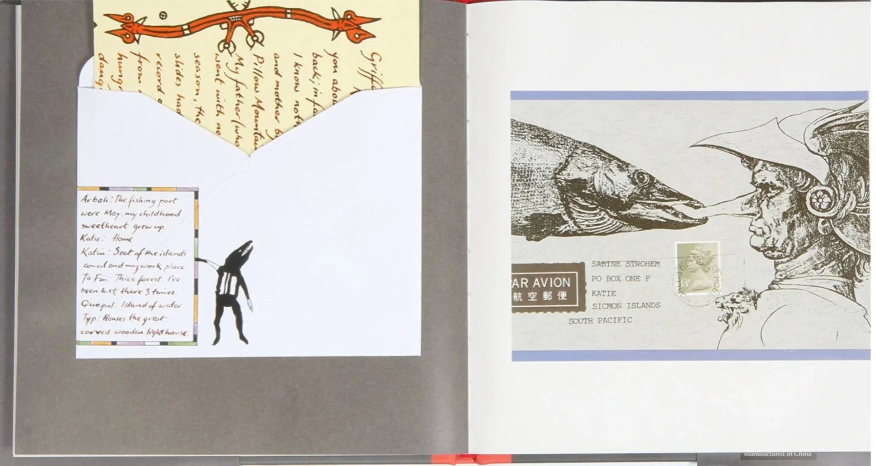 Griffin & Sabine by Nick Bantock (1991)