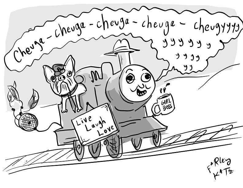 Thomas the cheug engine #cheugy