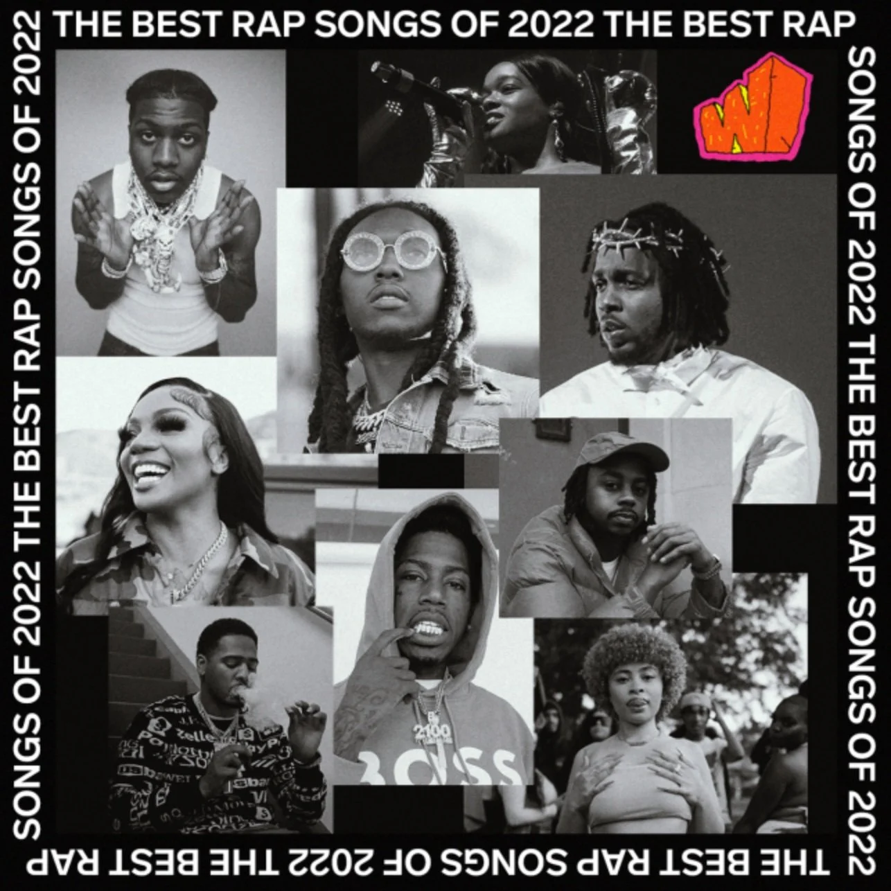 "Cash In Cash Out" on the POW Best Rap Songs of 2022