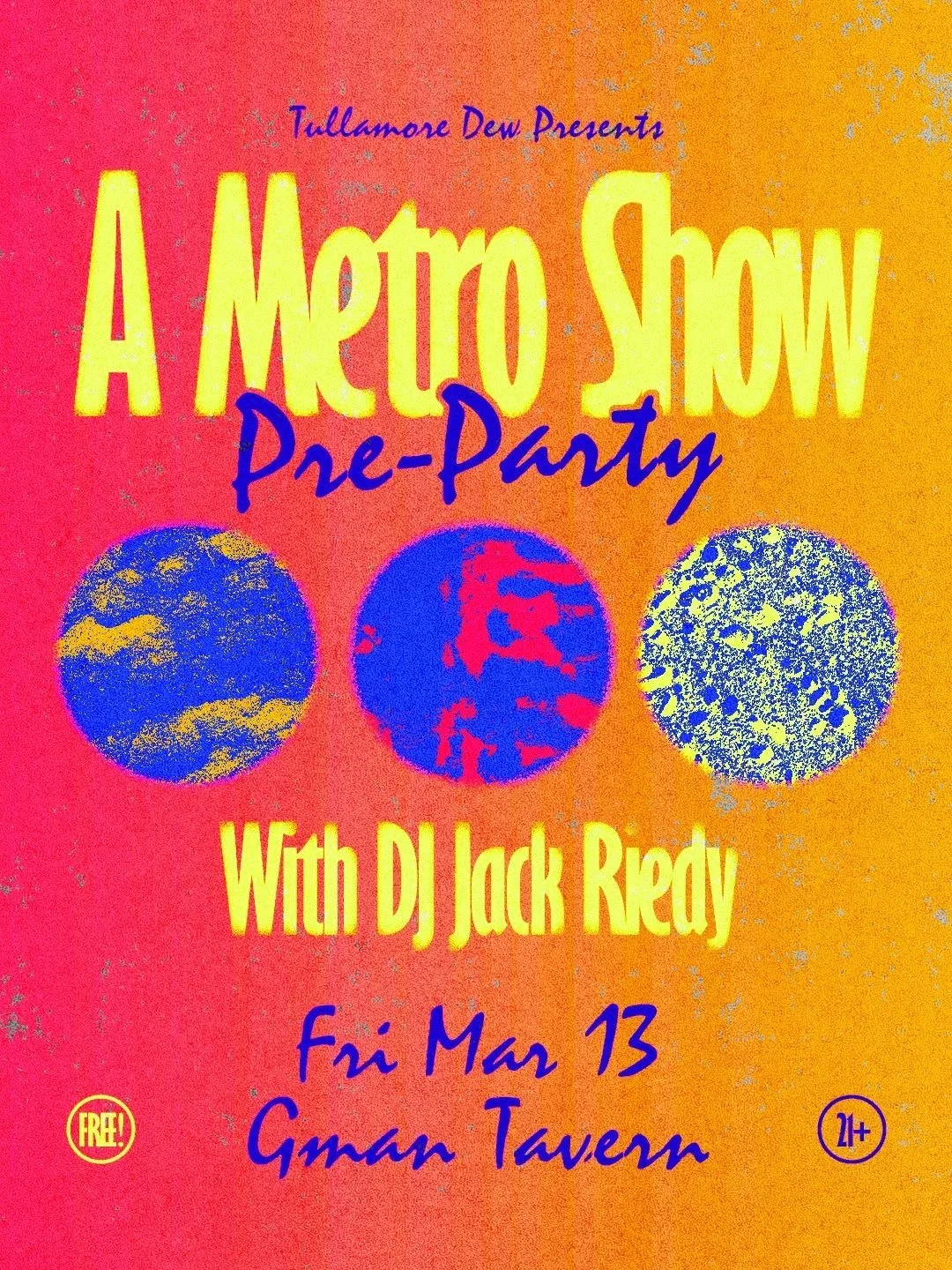 Michael Shannon + Jason Narducy Metro Show Pre-Party