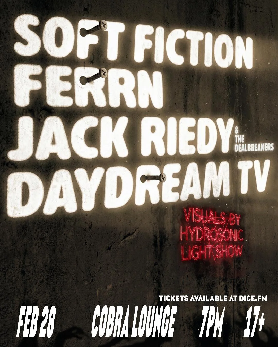 Soft Fiction, Ferrn, Jack Riedy and the Dealbreakers